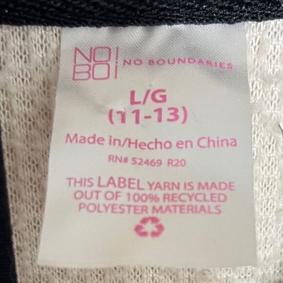 No Boundaries Sherpa Pullover Zip Jacket White and Black Size Large - Picture 4 of 5